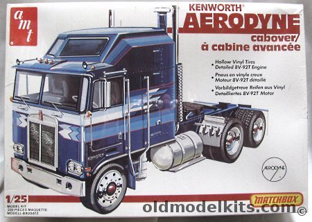 AMT 1/25 Kenworth Aerodyne Cabover Semi Truck, 5018